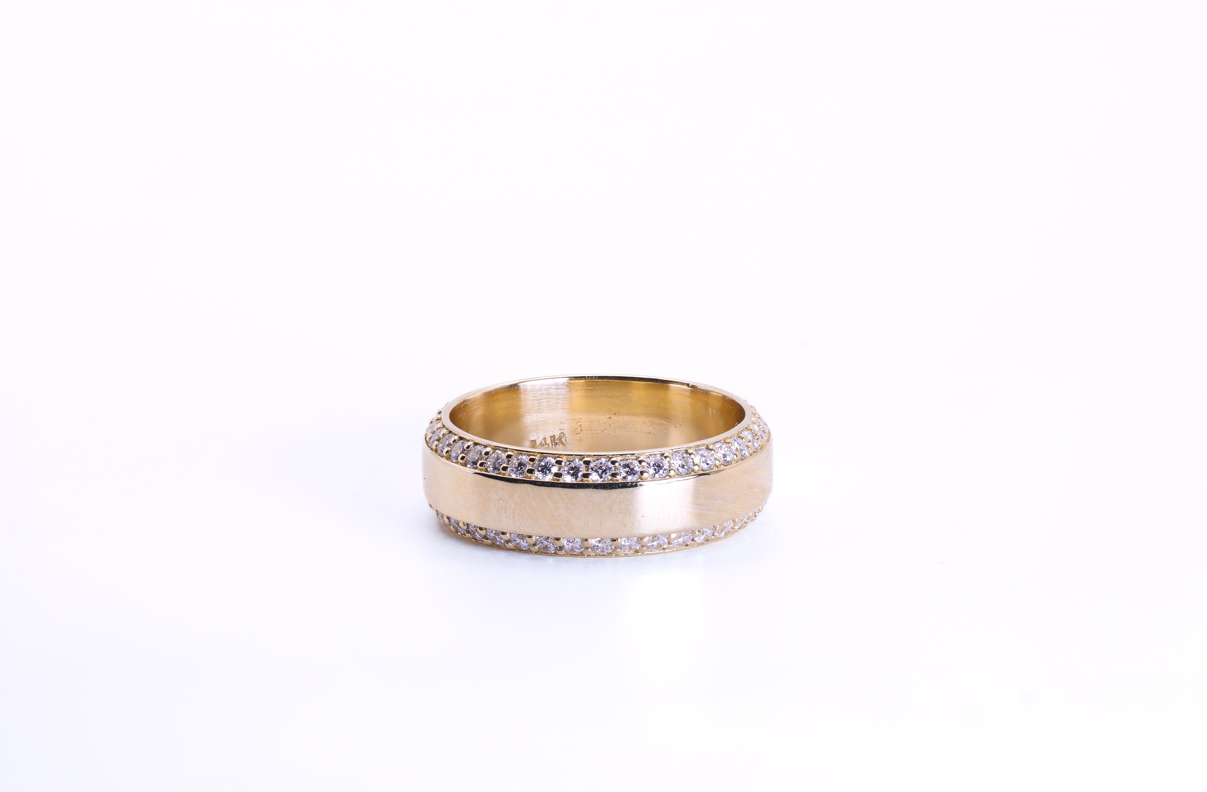 Dual Channel Diamond Band - Image 1