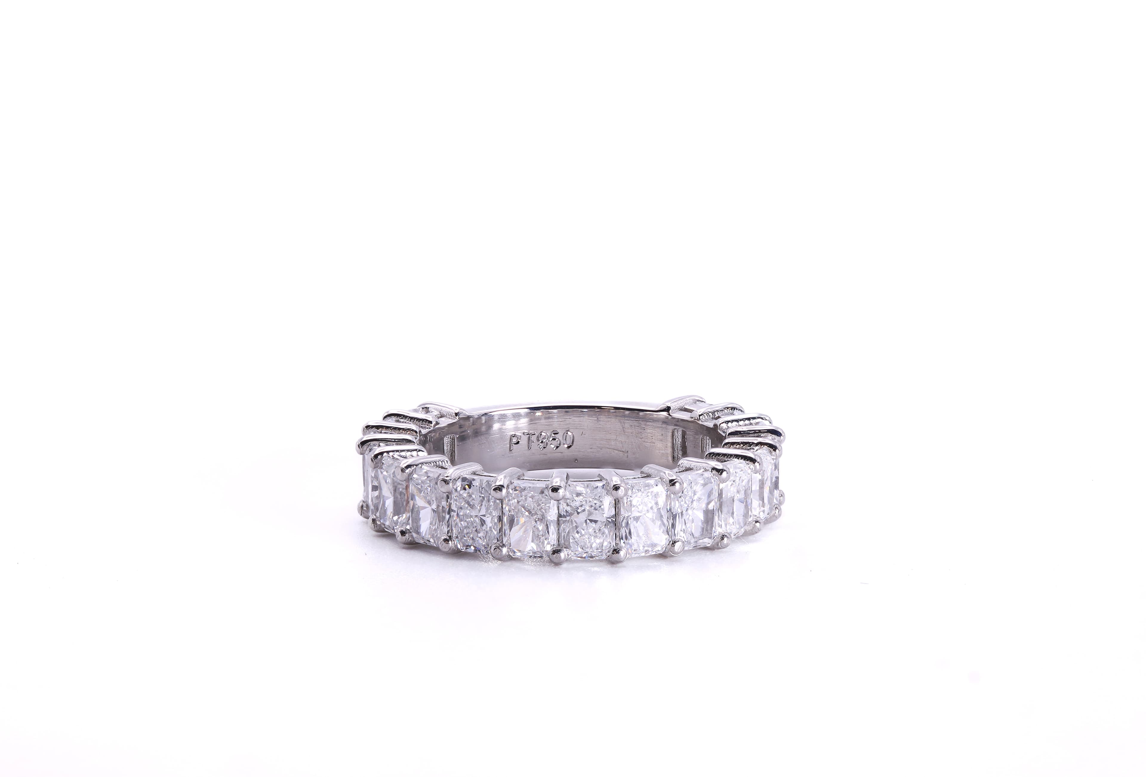 Radiant Three-Quarter Eternity Band - Image 1