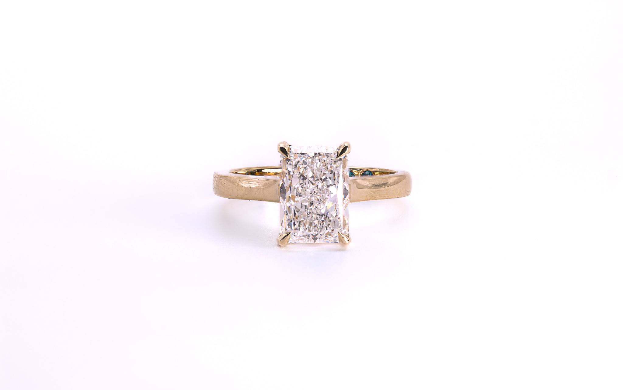 N engagement ring