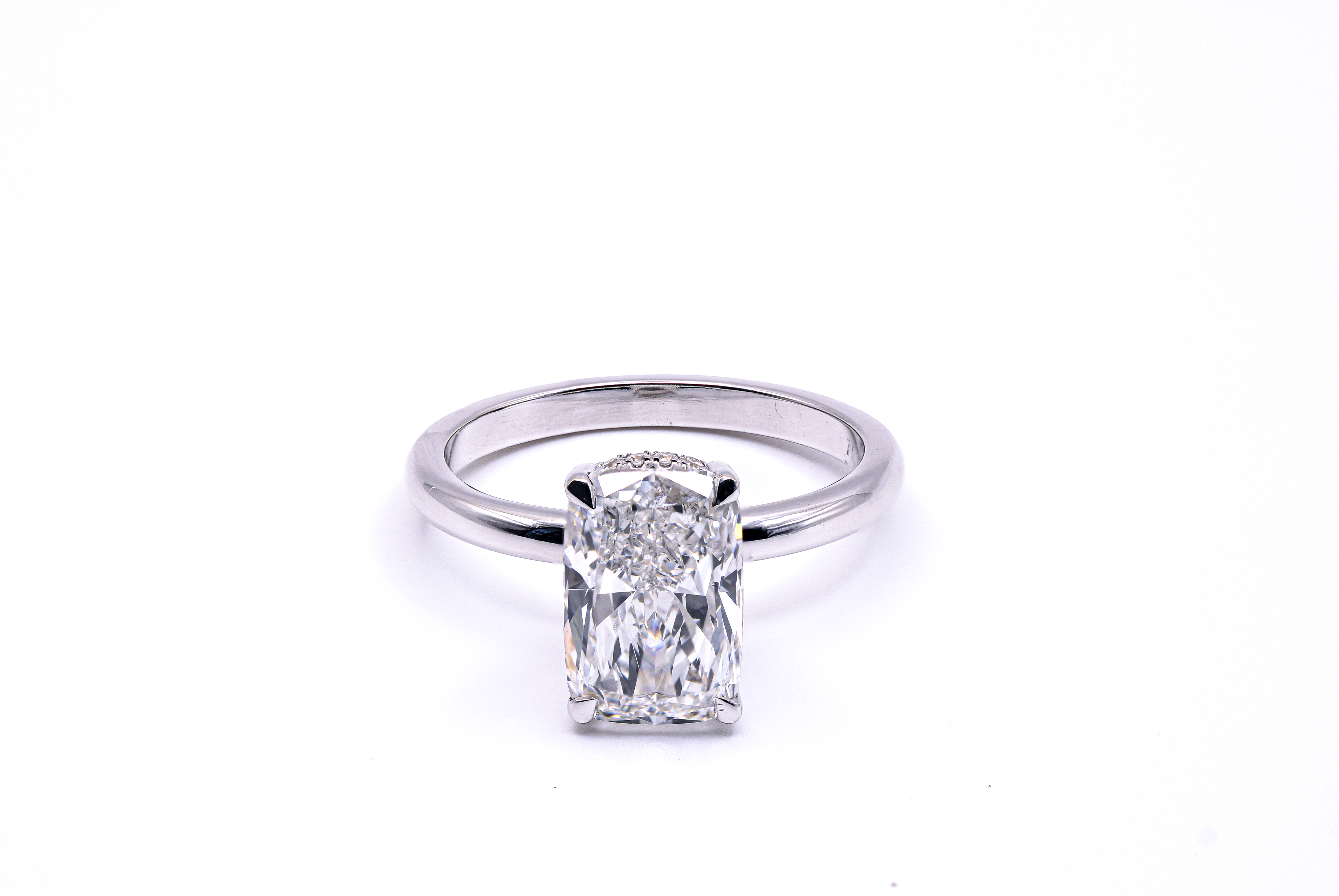 J + S engagement ring