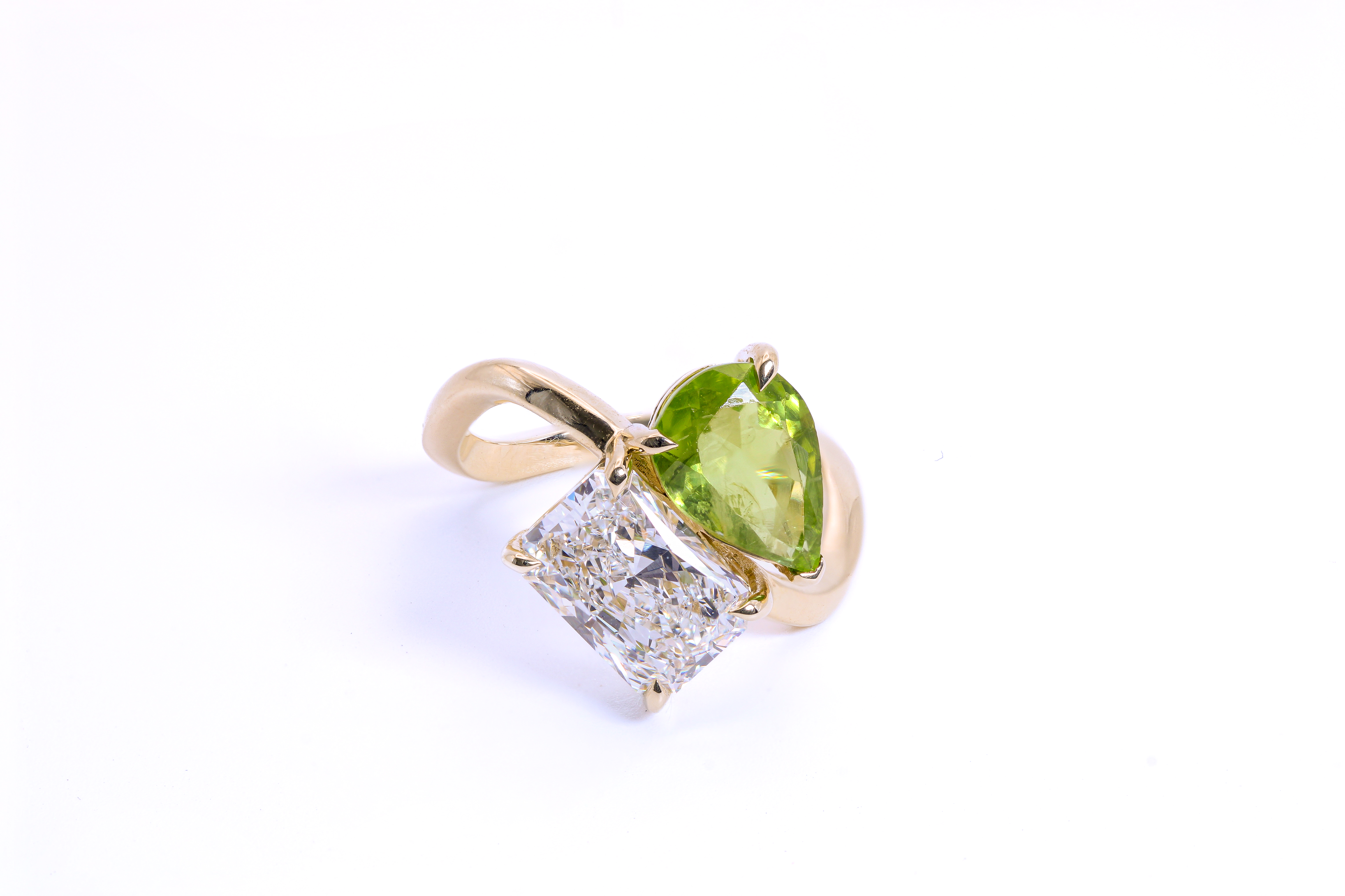 T + T engagement ring